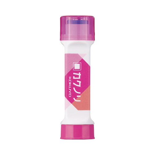 スティックのり　＜カクノリ＞　色が消える　ピンク