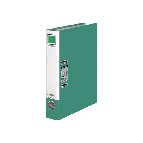 レバッチファイル　Ａ４縦　背幅５６ｍｍ　緑