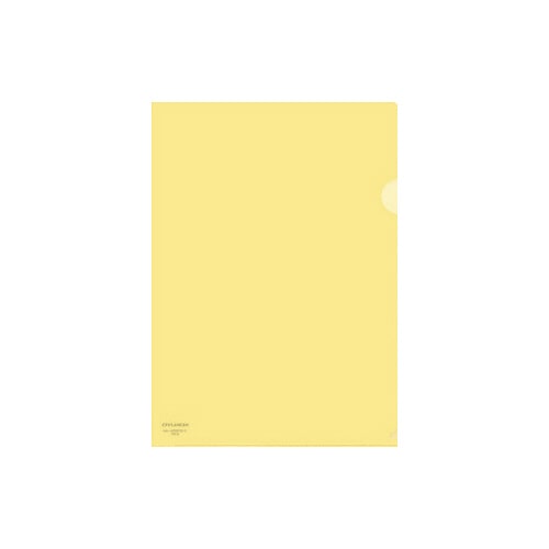 クリヤーホルダー　Ａ４　黄　１０枚