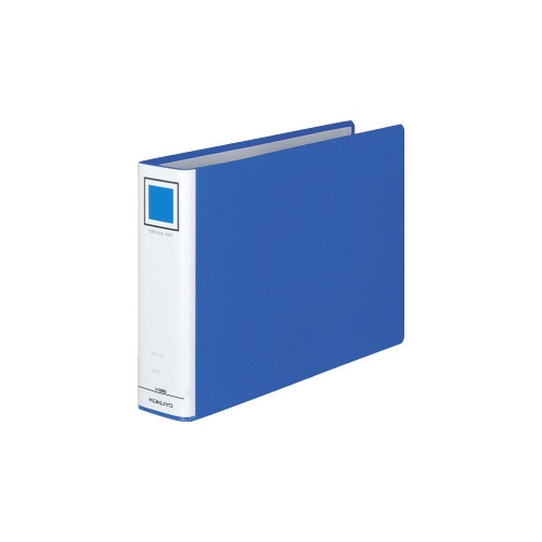 チューブファイル＜エコ＞青Ａ４横背幅６５ｍｍ