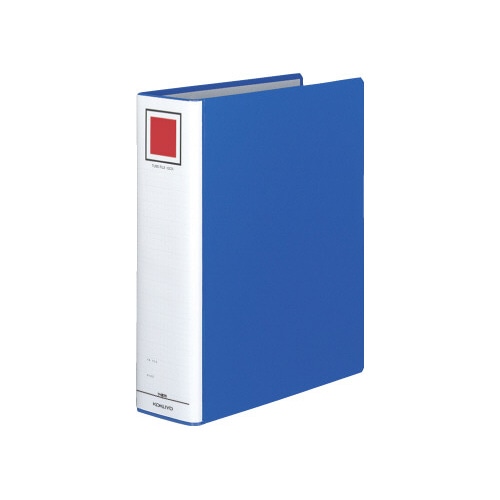 チューブファイル＜エコ＞青Ａ４縦背幅８５ｍｍ