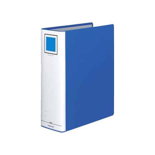 チューブファイル＜エコ＞青Ａ４縦背幅１０５ｍｍ
