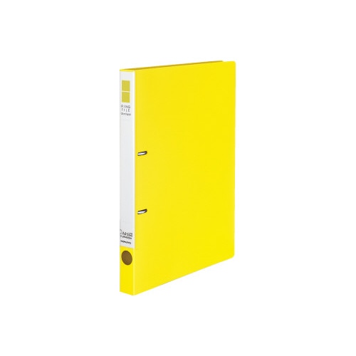 リングＦ＜スリムスタイル＞黄Ａ４縦背幅２７ｍｍ