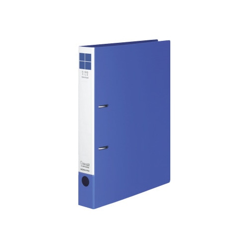 リングＦ＜スリムスタイル＞青Ａ４縦背幅４２ｍｍ