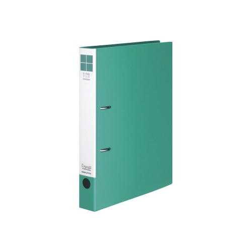 リングＦ＜スリムスタイル＞緑Ａ４縦背幅４２ｍｍ