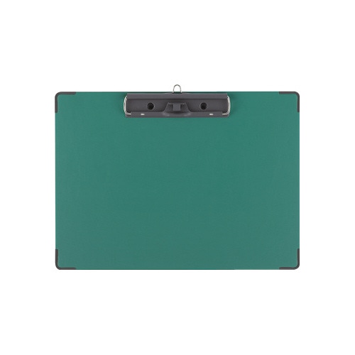 用箋挟Ｂ（総クロス貼り）カラーＡ４長辺とじ緑