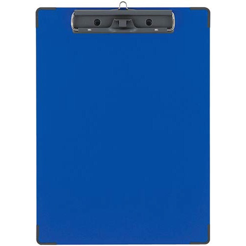 用箋挟Ｂ（総クロス貼り）カラーＡ４短辺とじ青