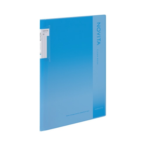 〈ノビータ〉（固定式）Ａ４縦２０枚ライトブルー