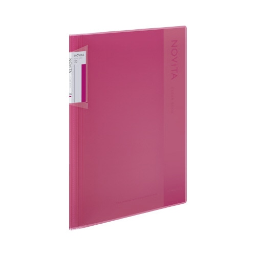 〈ノビータ〉（固定式）Ａ４縦２０枚ライトピンク