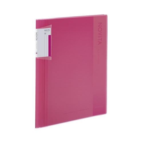 〈ノビータ〉（固定式）Ａ４縦６０枚ピンク