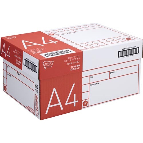 スタンダードタイプ　Ａ４　５００枚×１０冊　１箱