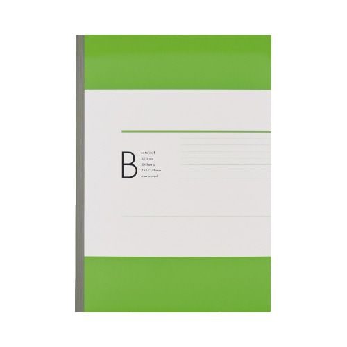 オリジナルノート　セミＢ５　Ｂ罫　３０枚　１８０冊