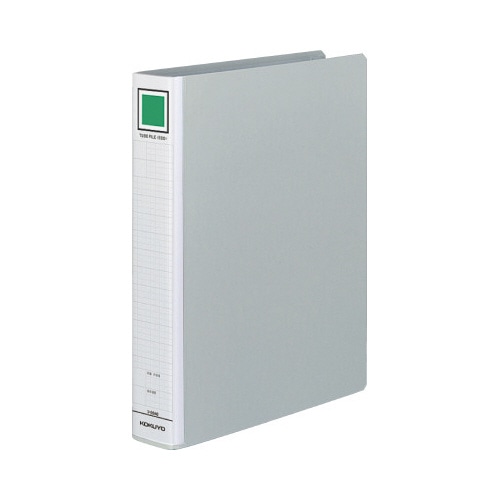 チューブファイル＜エコ＞銀Ａ４縦背幅５５ｍｍ３冊