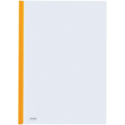 レールクリヤーホルダー　Ａ４　レール色黄×５冊