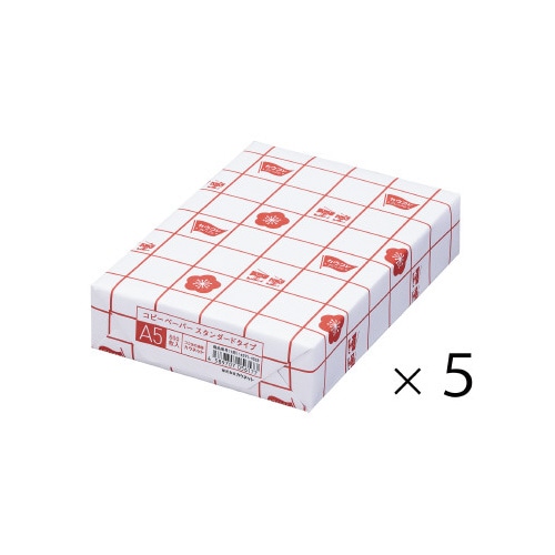 スタンダードタイプ　Ａ５　１冊（５００枚）×５