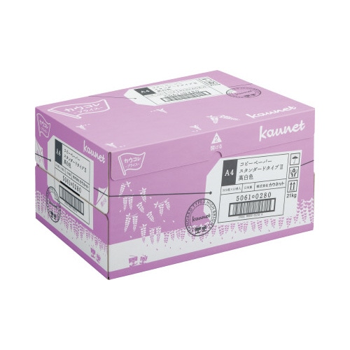 タイプ２高白色　Ａ４　５００枚×１０冊　２－４箱