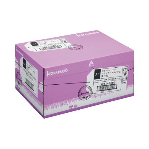タイプ２高白色　Ａ３　５００枚×５冊　２－４箱