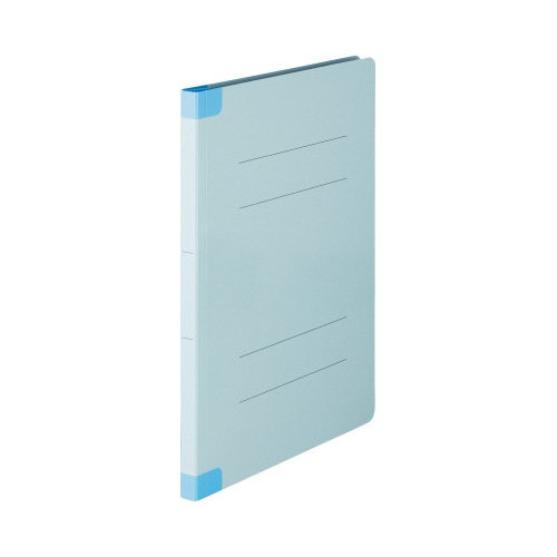 ラベルが剥がし易い背補強フラットＦ青　Ａ４　１０冊