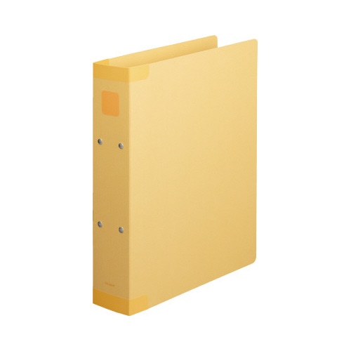 保存ファイル背補強タイプ黄Ａ４縦背幅６７ｍｍ　５冊