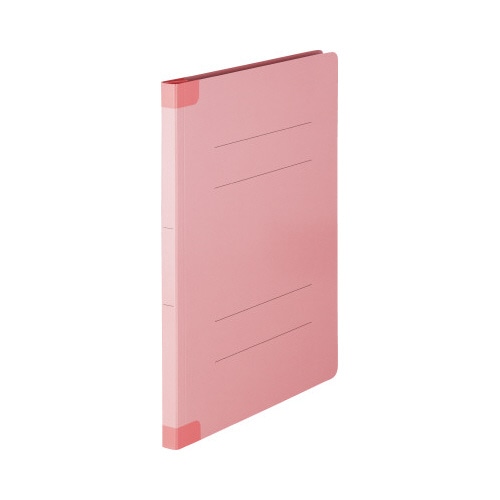 ラベルが剥がし易い背補強フラットＦ桃Ａ４　１００冊