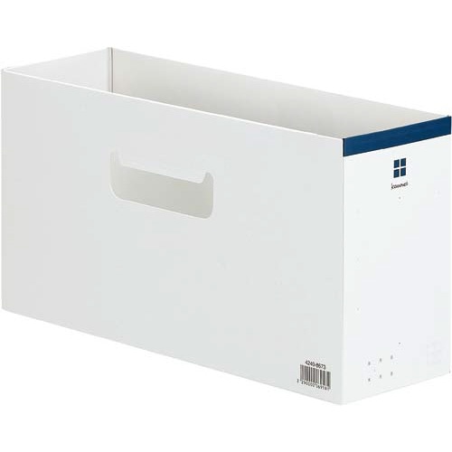 ローライズファイルボックス　Ａ４横ネイビー　５０個