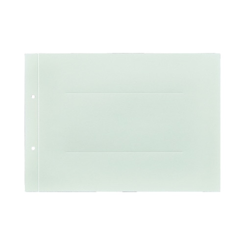 ラベルが剥がしやすい背付板目表紙Ａ４横緑５０組