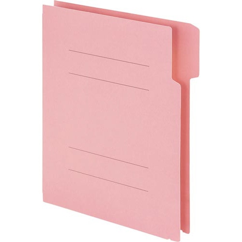 書類がさっと取り出せる個別フォルダーピンク５０枚