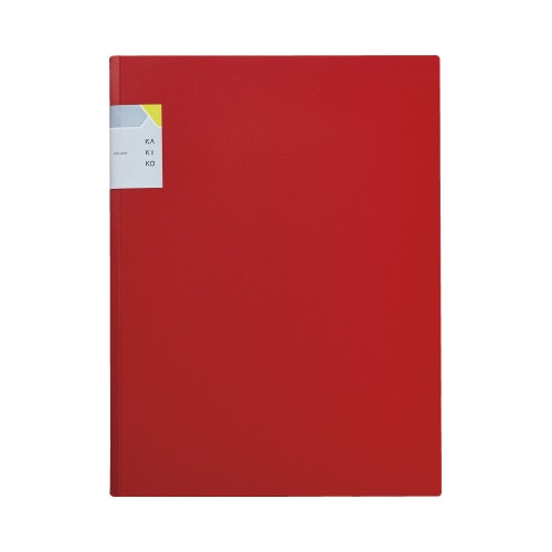 カキコホルダー２ポケット　赤