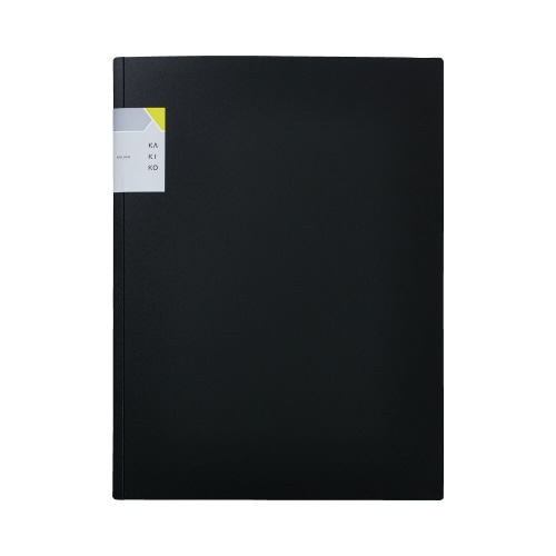 カキコホルダー２ポケット　黒