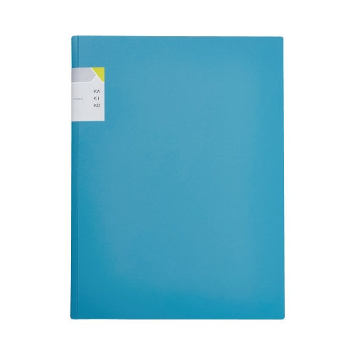 カキコホルダー２ポケット　水色