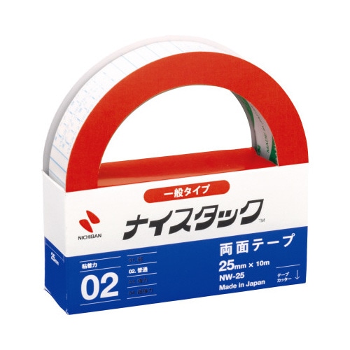 ナイスタック両面テープ２５ｍｍ×１０ｍ　５巻