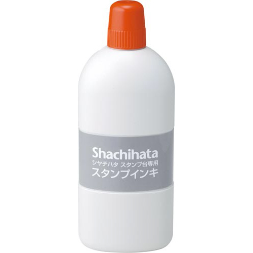 シヤチハタスタンプ台専用補充インキ　大瓶　朱