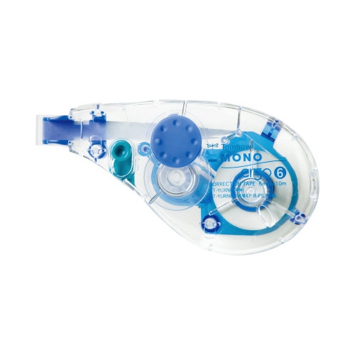 モノエルゴ　幅６ｍｍ　クリアブルー　本体　５個