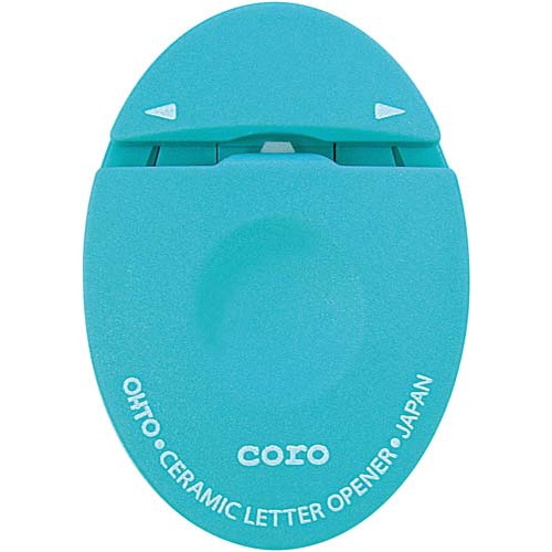 セラミックレターオープナー　コロ　ブルー