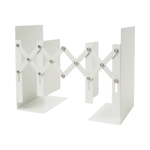 ブックエンド　ホワイト　大型×３