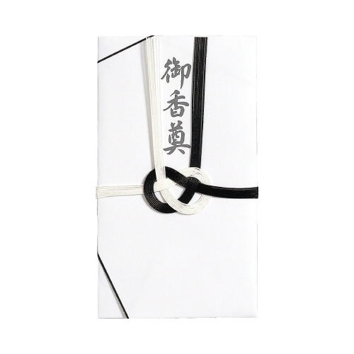 まっすぐ書ける金封　仏　大阪折　御香典　５枚入