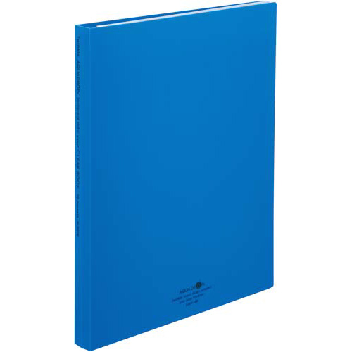 クリヤーブックポケット交換タイプＡ４縦青２５Ｐ