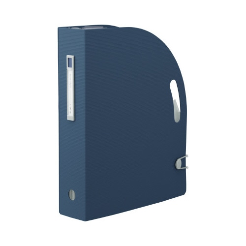 ドキュメントボックス　タテ　Ａ４　ネイビー