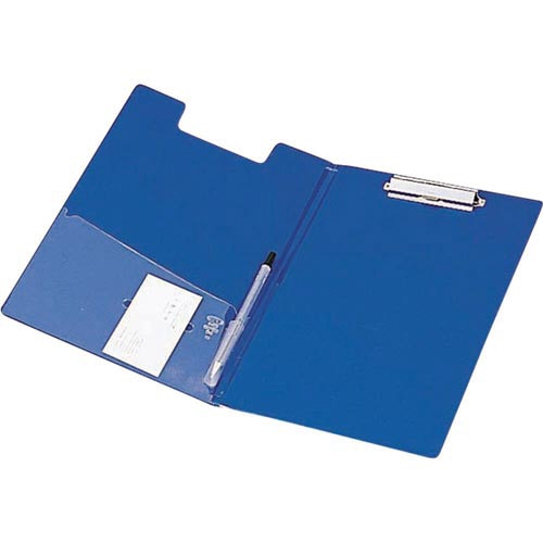 クリップファイル　Ａ４　藍