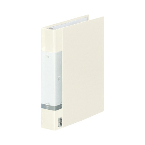クリヤーブック交換式　白　Ａ４縦背幅５０ｍｍ
