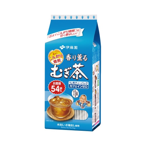 香り薫るむぎ茶ティーバッグ　５４袋×３※