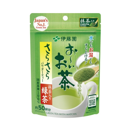 おーいお茶　抹茶入りさらさら緑茶　４０ｇ×５※