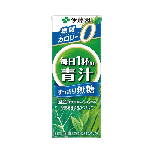 毎日１杯の青汁すっきり無糖　２００ｍｌ　２４本※