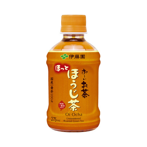 ホット用　おーいお茶ほうじ茶　２７５ｍｌ　２４本※