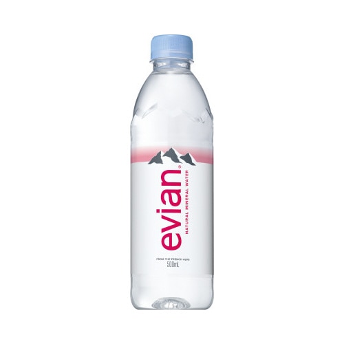 エビアン　５００ｍｌ　２４本×２※