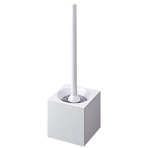 トイレブラシ　ホワイト　角型
