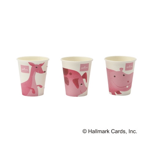 ＨＭどうぶつ柄カップ　３オンス　５０個入×５