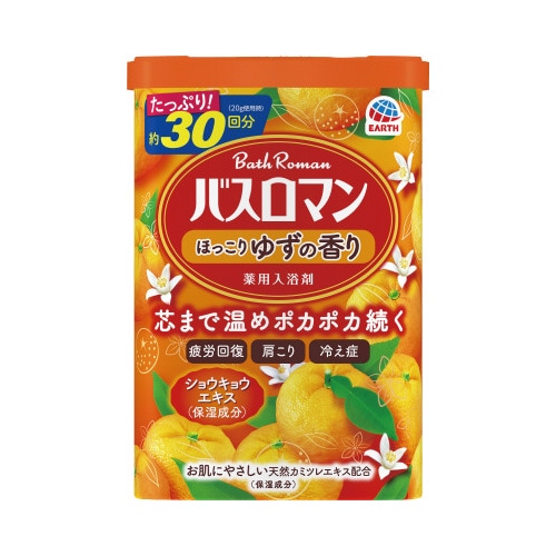 バスロマンほっこりゆずの香り６００Ｇ×５