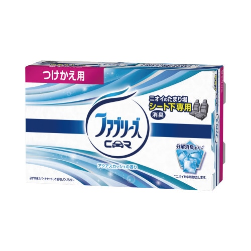 クルマ用ファブリーズ　アクアスカッシュ　付替×４