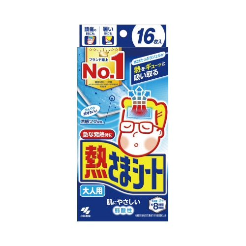 熱さまシート　大人用　１６枚×６